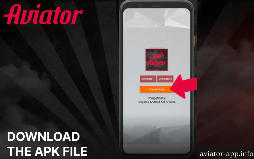 Download the Aviator APK file