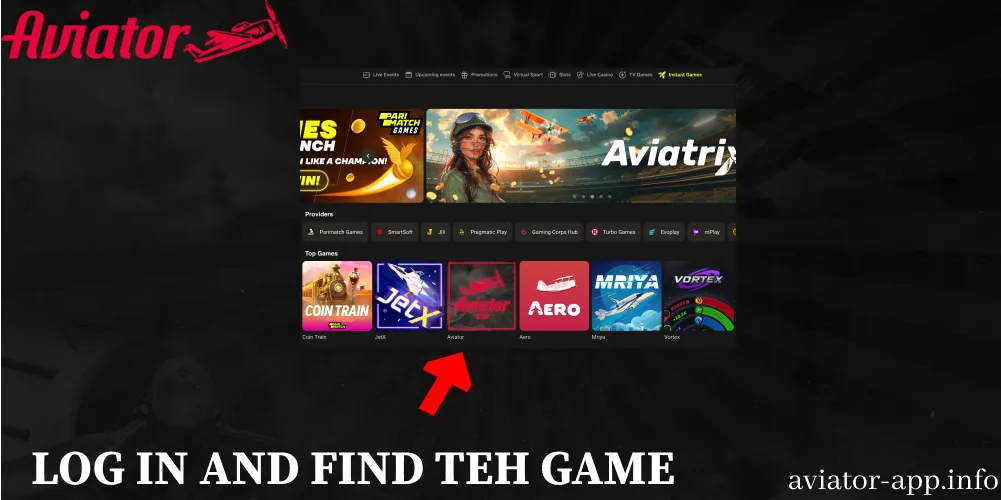Log In and Find the Aviator Game