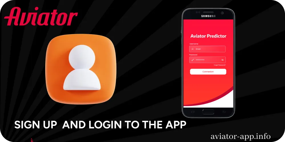 Guide on how to sign up or log in to Aviator Predictor app